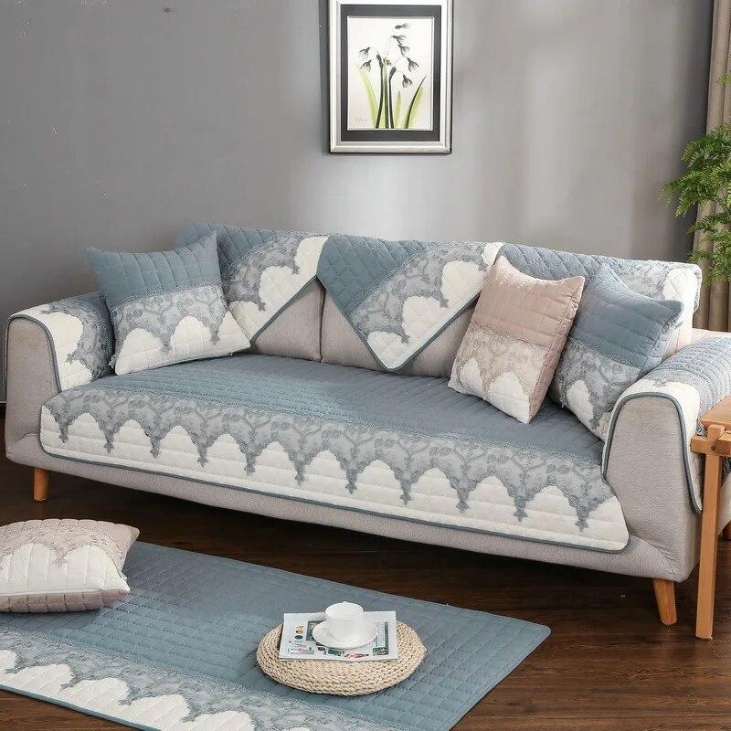 

Universal Non-slip Polyester Sofa Cover Stretch Couch Slipcover Cushion Protector For Living Room Sectional Furniture W70xL70cm 1pcs