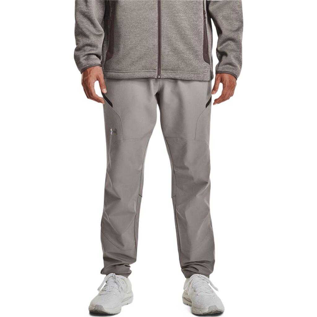 Under Armour Pantaloni da jogging color block FW22 da uomo grigio 1375399-592
