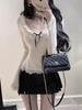 Korean Style Lace Slimming Flattering Autumn/Winter Women's Top