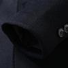 Men's Mid-Length Wool Blend Overcoat