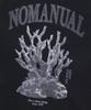 Nomaenyueol Metal Coral Reef T-Shirt - Black