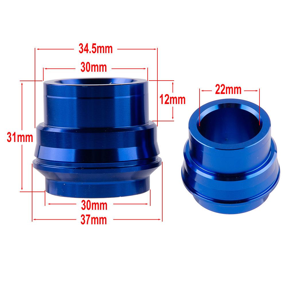 22mm Front Wheel Hub Spacer Kit for KTM SX/F, XC/F, EXC/F, XCW (2015-2024)