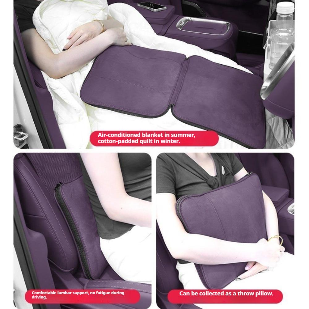 Fit For Leapmotor B10 B01 Lafa5 B05 Car Pillow Blanket Practical Air Conditioning Quilt Cushion Rear Seat Lumbar Support