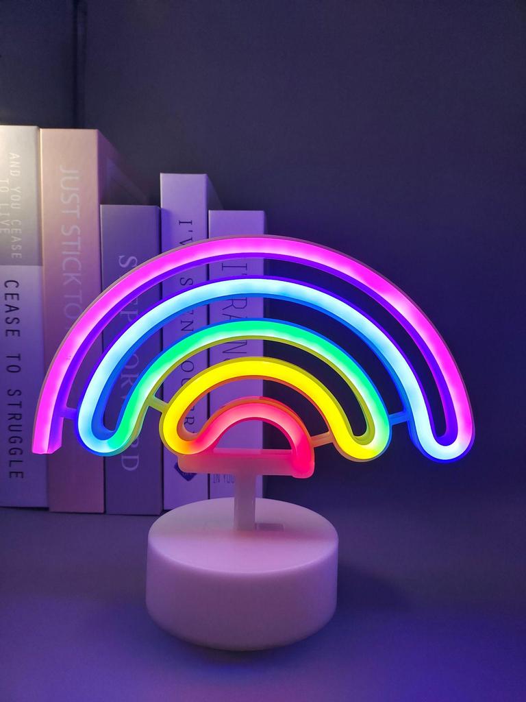 Romantic Neon LED Decorative Desktop Lights - Ins Style
