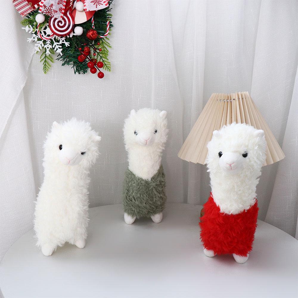 28cm Cotton Home Decoration Sheep Alpaca Alpaca Plush Toys Plush Doll Stuffed Toys Plush Animal Toy