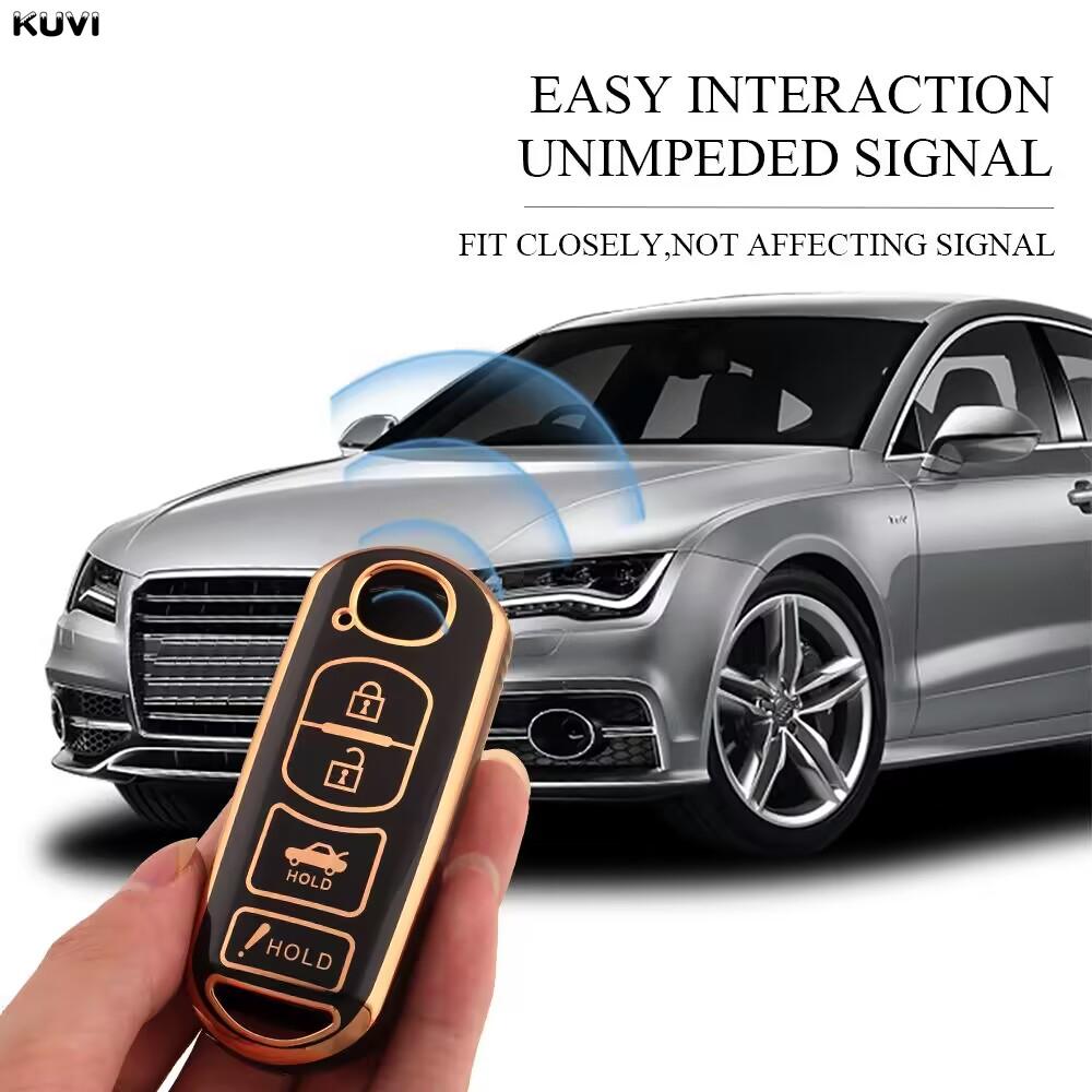 4 Button Tpu Style Car Remote Key Case Cover Shell Fob For Mazda 2 3 5 6 Cx-3 Cx-5 Cx-7 Cx-9 Atenz Speed Miata Mx5 Axela Cx4