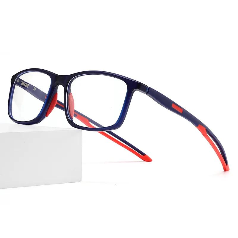 Sports Optical Glasses Unisex Anti Blue Light Computer Eyewear Eye Protection Plain Spectacle for Women and Men