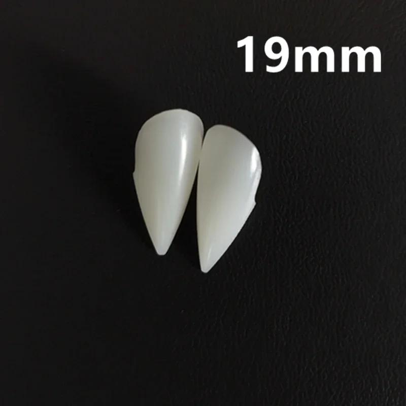 Vampire Teeth Fangs Dentures Props Decore Halloween Costume Props False Teeth Solid Glue Denture Adhesive Halloween Party Decor
