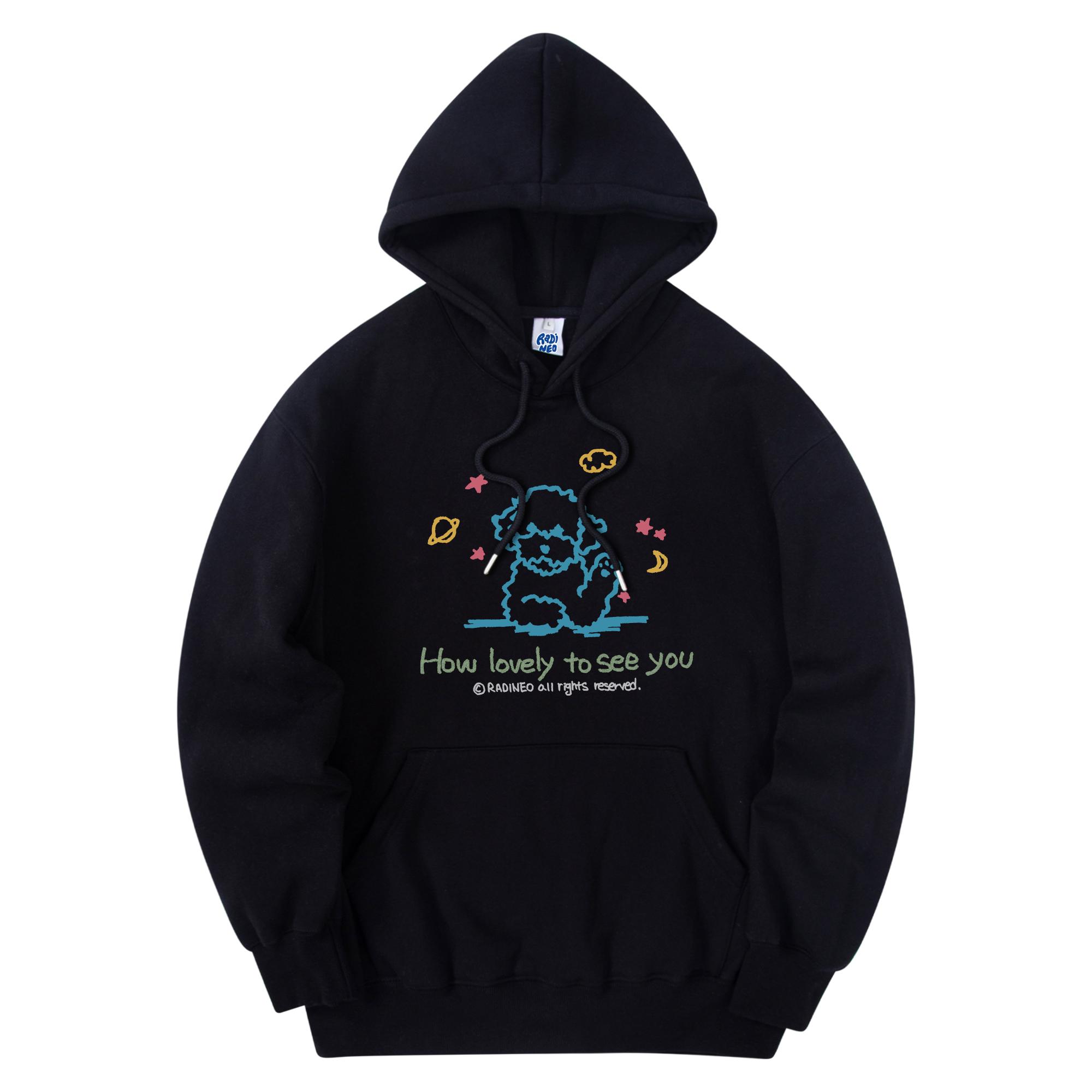 Radineo Lovely Hoodie Black Black (Black)/L