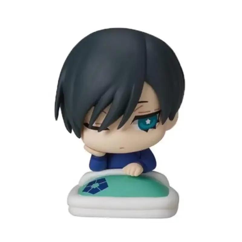 Anime Blue Lock Gashapon Figures Nagi Seishiro Isagi Yoichi Action Figure Halloween Decoration Chigiri Hyoma Pvc Model Xmas Gift