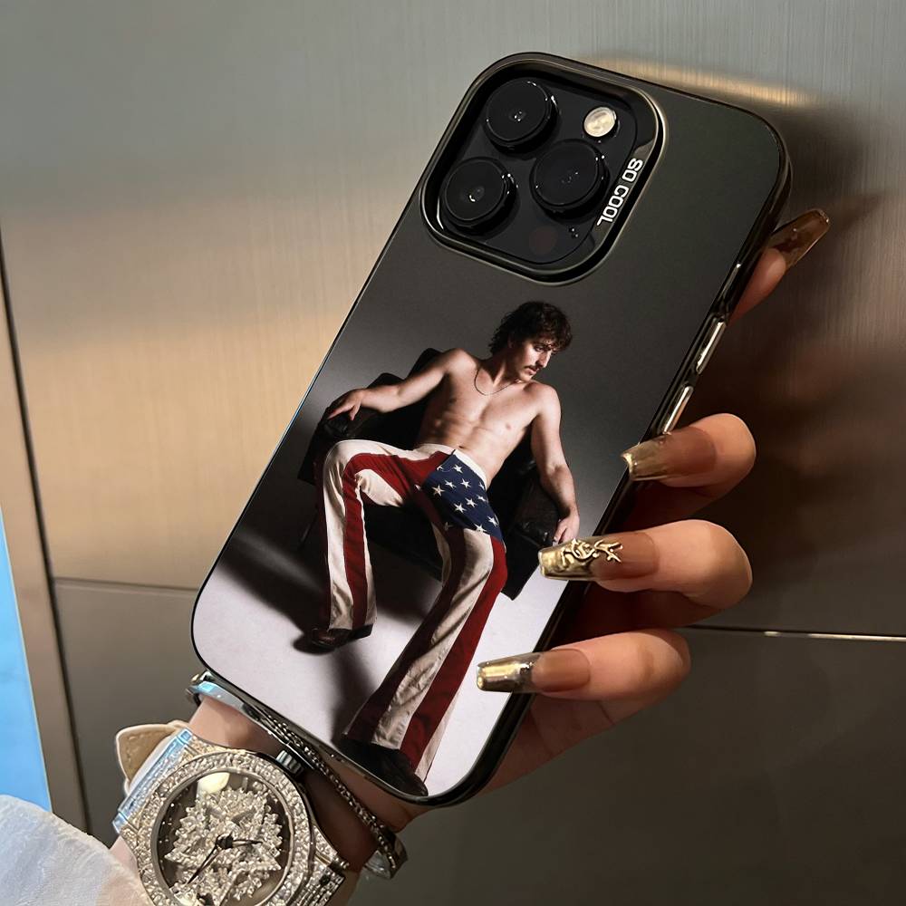 B-Benson Boone American H-Heart Phone Case For iPhone 17,16,15,14,13,12,11 Plus Pro Max Colored Silver Phone Case iPhone15plus