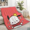 Pochacco Sanrio Kpop Demon Hunter Throw Blanket Home Hysteric Mini Plaid Bed Blankets and Throws Blankets for Winter Buldak