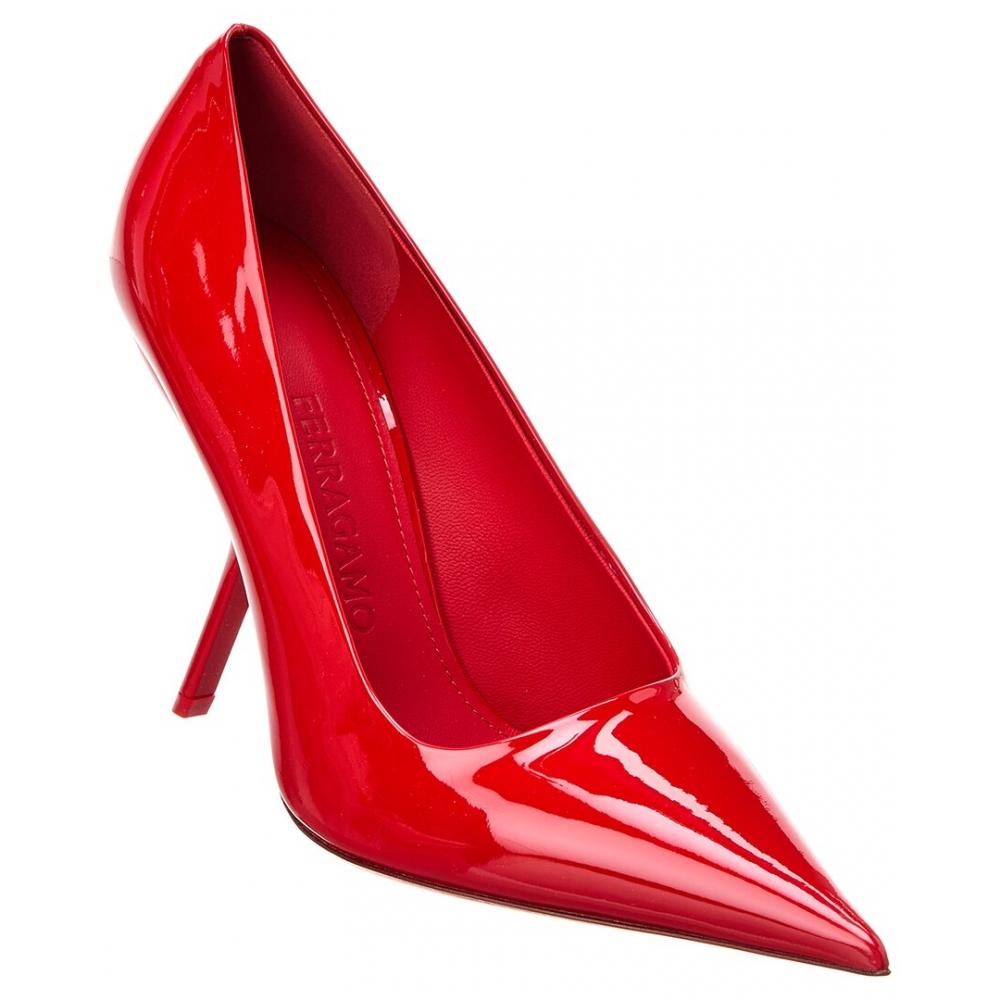 

Salvatore Ferragamo Патентованные насосы Ferragamo Eva X5