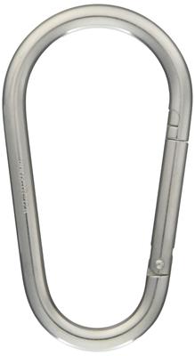 Mosquetão Jumbo de Aço Inoxidável TRUSCO (Sem Anel), 12mm, TKBJ-12A