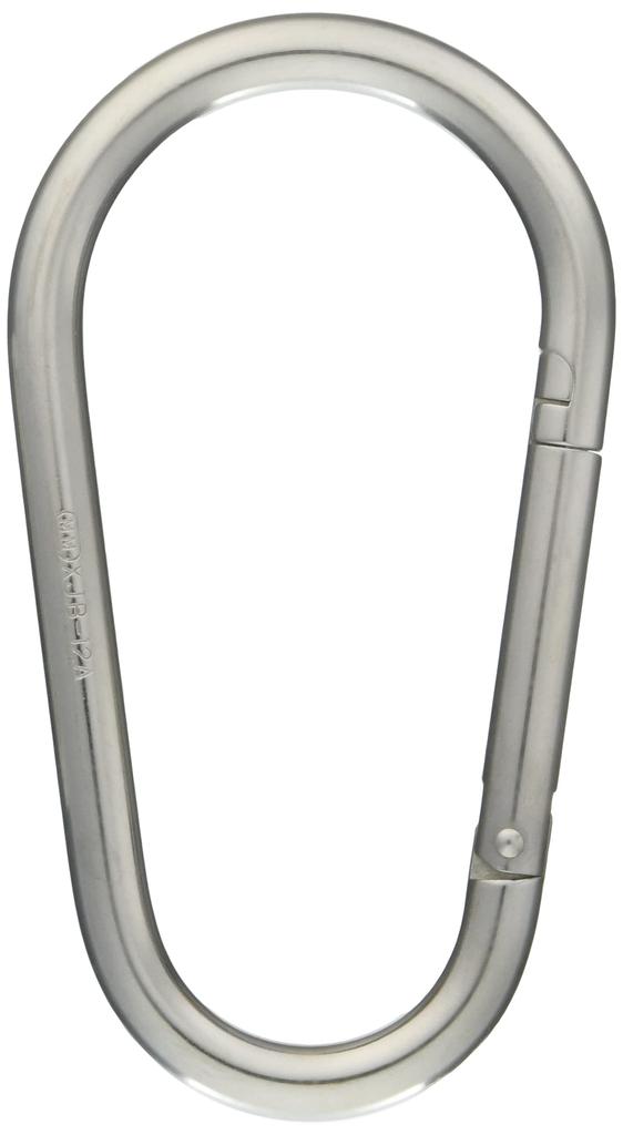 TRUSCO Stainless Steel Jumbo Carabiner (No Ring), 12mm, TKBJ-12A