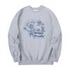 RADINEO Happy Poodle Sweatshirt Gray