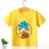 Dragons Ball Boy T Shirt Cartoon Summer Baby Clothes Son Goku Kids Tee Shirt  Anime Printed Tops Short Sleeve Children Tees Gift