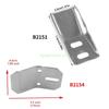 24TE Rustproof Bathroom Urinal Wall Bracket Replacement Hardware Bracket Base