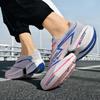 Carbon board running shoes for men with shock absorption, ultra-light sports raw shock absorption, Popcorn rebound sneakers, running shoes.