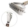AIDIYA Dog Cat Hair Pet Hair Tangle Loose Hair Removal Stainless Pet Removes Shedding Hair and Suitable for Dogs and Long and Short Hair & Comb, Comb,