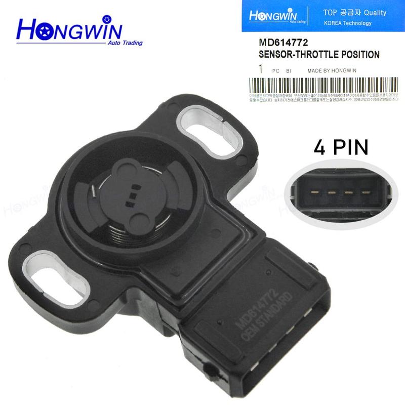 No.:MD614772 Throttle Position Sensor Fits MITSUBISHI 3.5L V6/1.8L 2.4L L4 1997-2002 MD614734,TH247,TPS4073