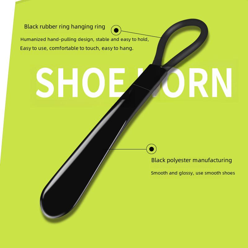 Long High-Grade Plastic Shoe Horn for Easy Use - Ideal for the Elderly