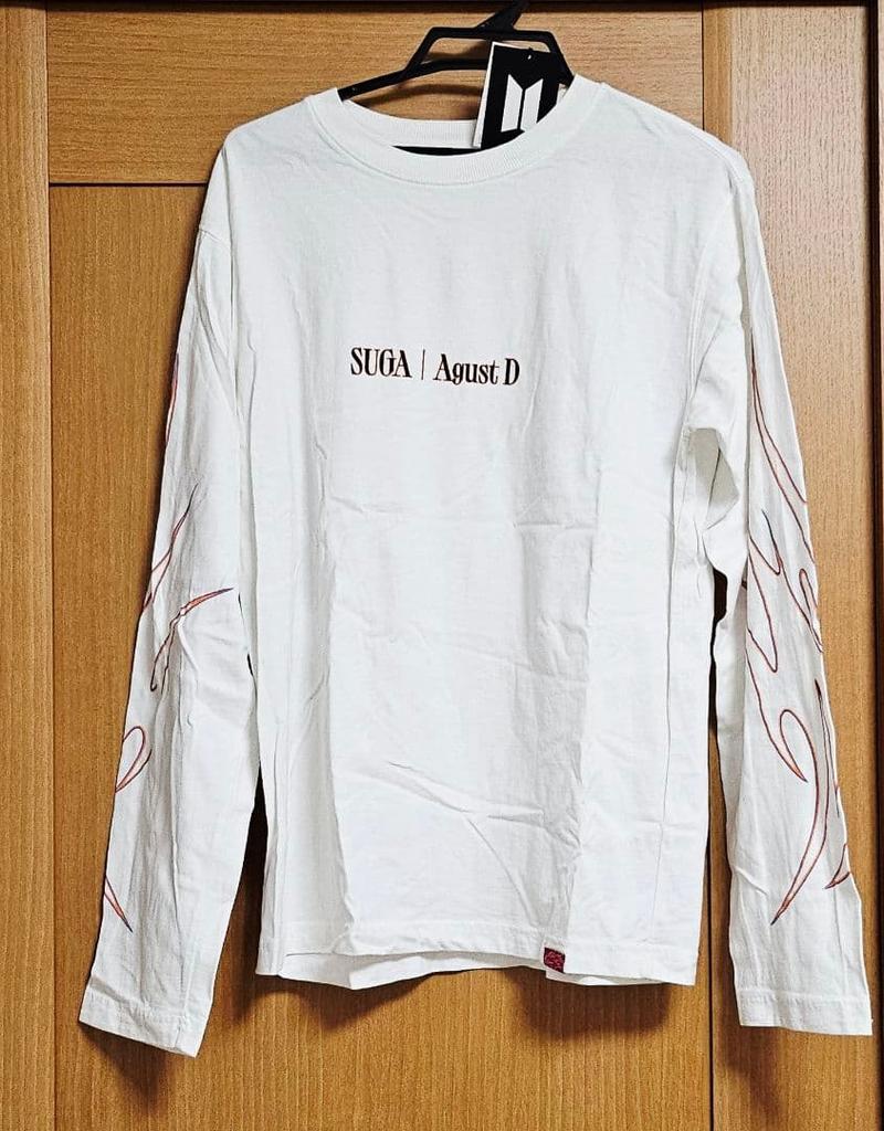[BRUKT] BTS SUGA AgustD D-DAY Lang T-skjorte