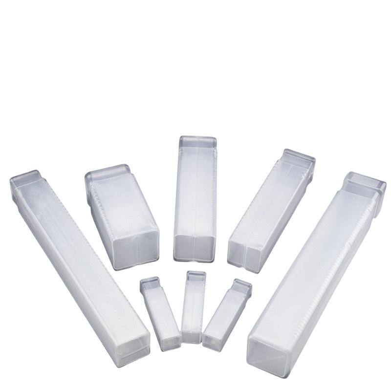 Scatole per Confezionamento Punte Quadre Scatola di Imballaggio in Plastica Telescopica Scatole Trasparenti per Contenitori Contenitori per Accessori
