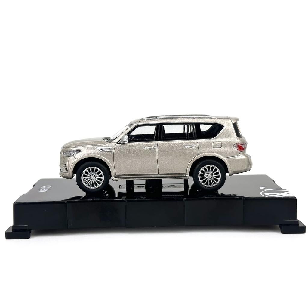 Paudi Model Mini Car Infiniti 2020 QX80 Collection Finished Product Gold 1/64