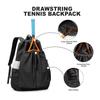 Lightweight Waterproof Tennis Racket Bag Badminton Pickleball Unisex Crossbody Backpack Sports Gear Carrier