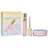 Kosas Brighten   Blur Set   Color Corrector + Loose Setting Powder Magic Pink For Light Skin Tones