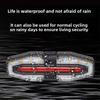 Wireless Bicycle Steering Remote Control Warning Tail Light with Horn, High Volume Prompt Sound, USB Charging Night Riding Turn
