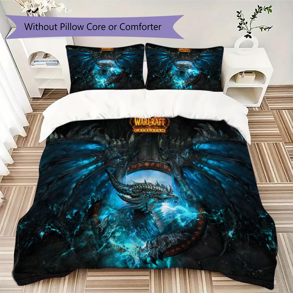 Blizzard Entertainment Game World of Warcraft Home Decoration Soft Printed Sofa Cover Blanket Bedding Down Pillowcase Duvet Cover (without core)H7