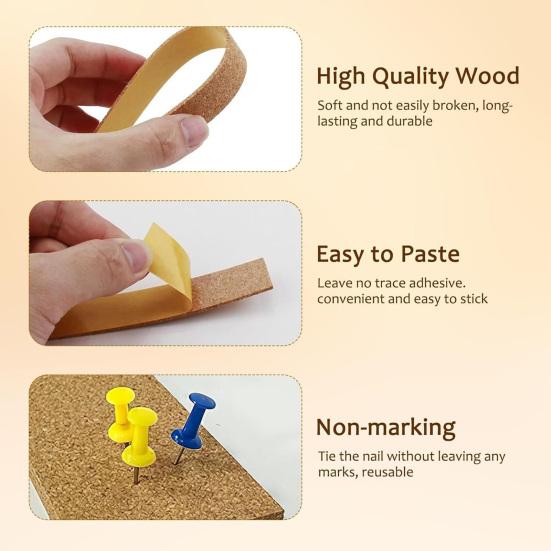 24Pcs Hat Size Reducer Cork Tape Self-Adhesive Hat Insert Liner Shock-absorbing Sticker Universal Baseball Cap Reducing Sizing Tape