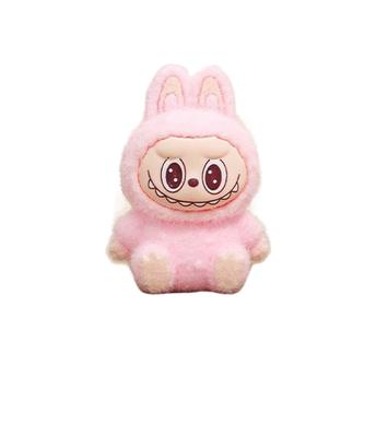 Figure Labubu Toy for Children Fluffy Pink 4.5 Cm