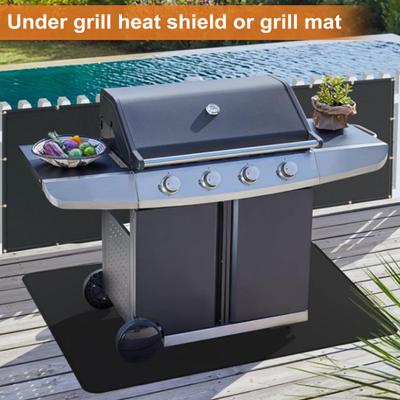 Tapis de protection thermique ignifuge pour mur derrière le gril