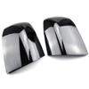 For Ford Focus MK2 2005-2008 Replacement Car Rearview Side Mirror Cover Wing Cap Exterior Door Frame Housing Case Trim Carbon