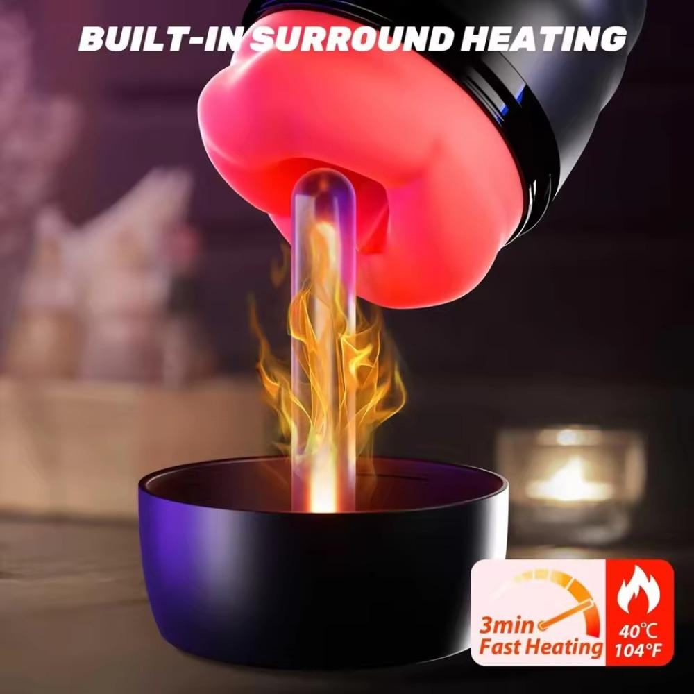 Male Masturbator Vibrator for Men Penis Exerciser Sucking Oral Masturbator Adult Intimate Toy Blowjob Machine Masturbation