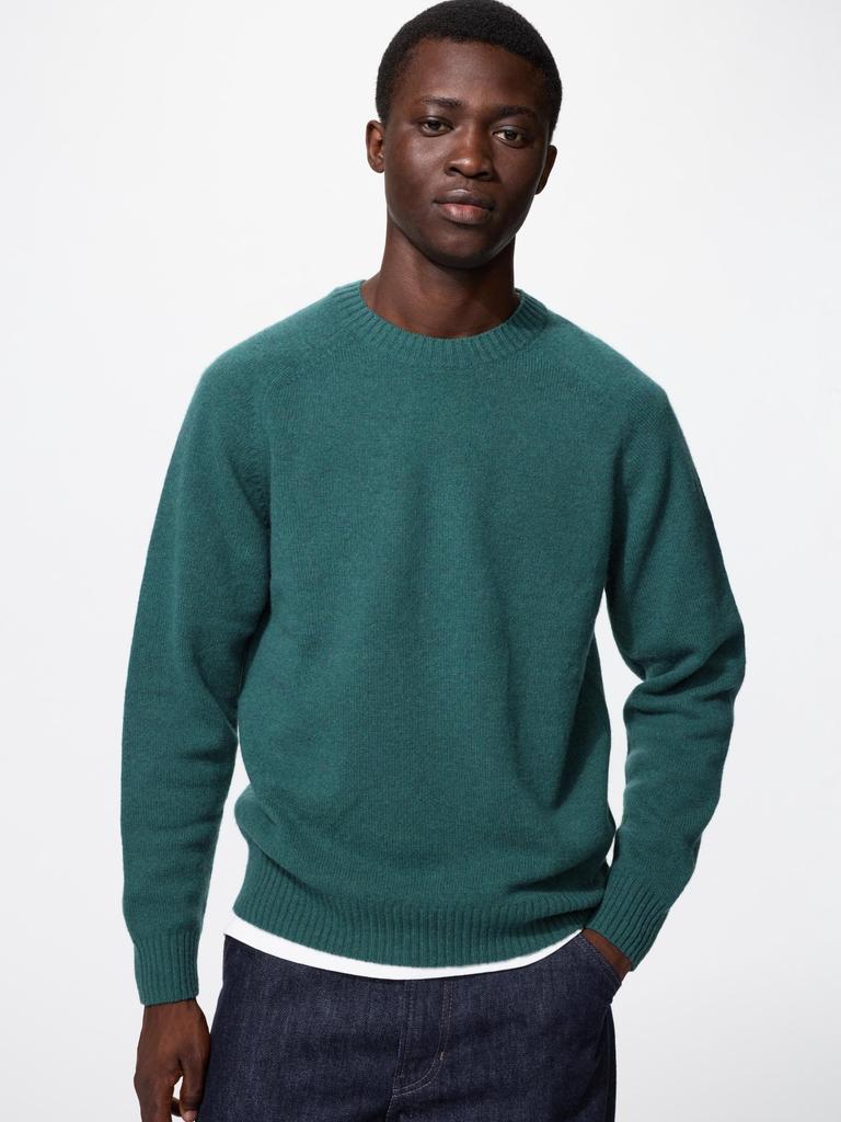 Uniqlo Japan Lamb Crew Neck Sweater