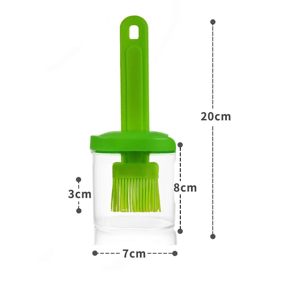 Silikonový olejový štětec Teplotně odolný Olejnička Pečení Palačinky Grilování Vaření BBQ Příslušenství Nástroj Kuchyňská pomůcka