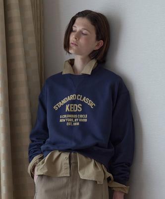 Keds Vintage Logo Sweatshirt  Kd2pog3101fnay 