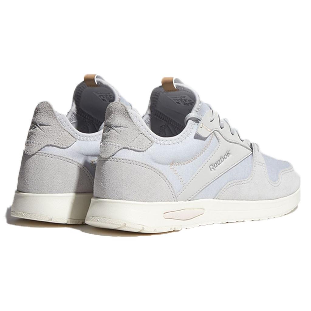 Reebok Comfortable Fabric Two-Layer Suede Low-Top Running Shoes Women Sneakers Desert-Gray S29073