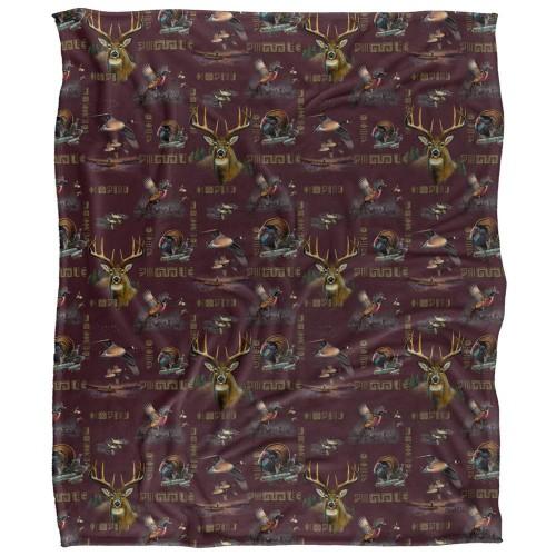 JQ Licensing Silky Animals Supersoft Blanket