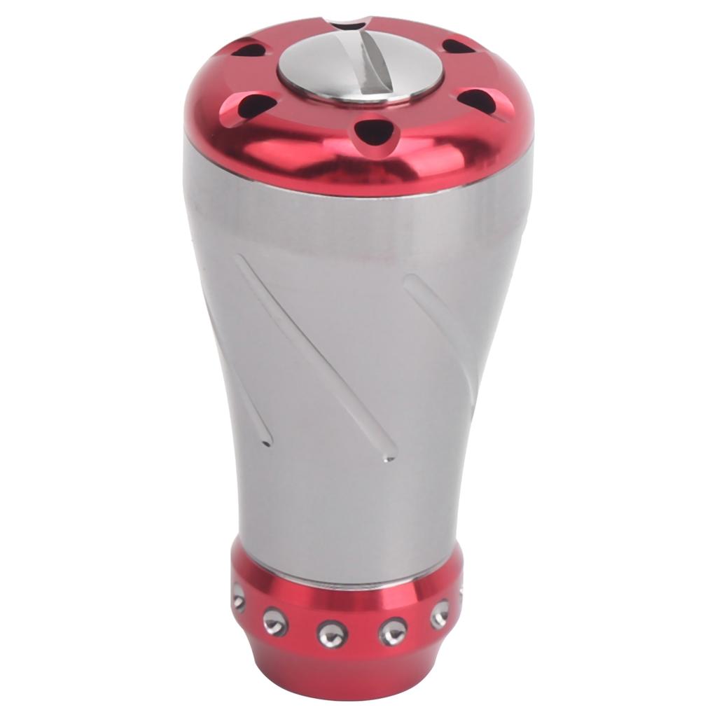 Fishing Wheel Conversion Handle Metal Knob Tackle Accessory for S D Casting Spinning Reel Red