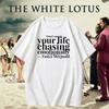 I WANNALOOKLIKEMONICAVITTI Funny Limited Edition White Lotus Season TV Series WomenTShirt Humorous Quote Print  Casual Wear
