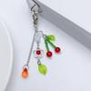 Fashion Star Bowknot Butterfly Hanging Pendant Sweet Phone Strap Bag Decoration Portable Hanging Lanyard for Girls Women