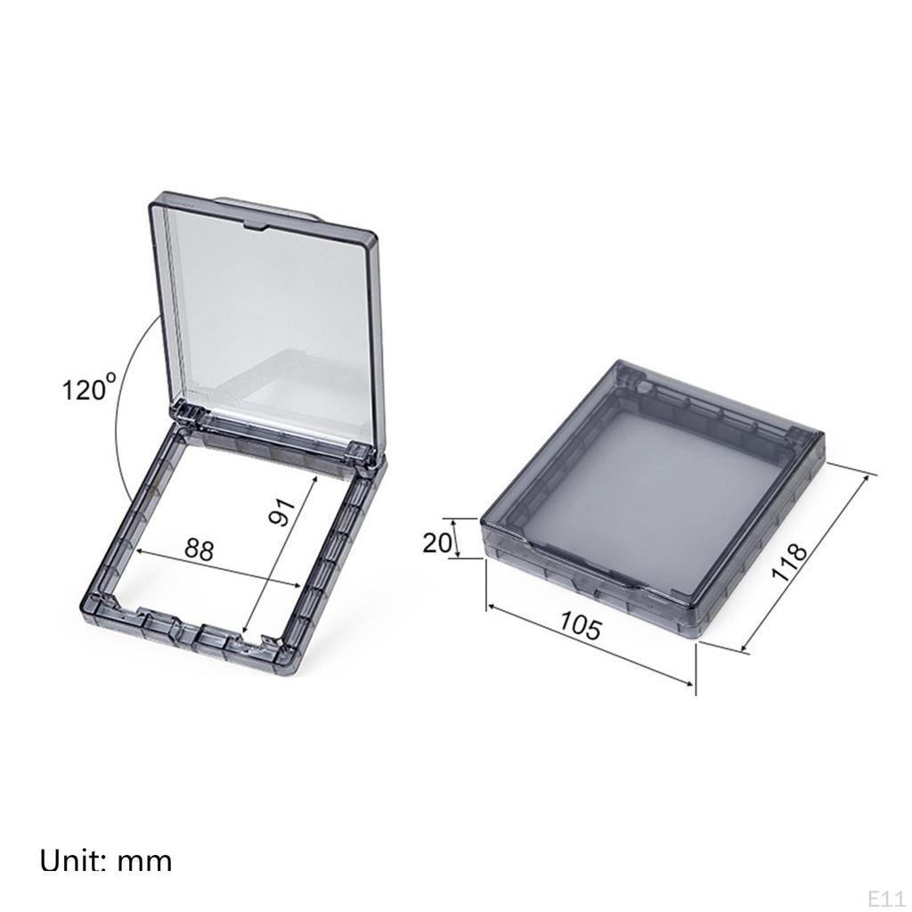 86 Type Waterproof Box for Wall Switch And Sockets Protection