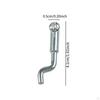 Z Bend Cable End for Mower,Replacement,Sturdy 2mm Cables Metal Compact Wire Stop Single