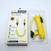 65W Retractable 4-in-1 Spring Data Cable for Apple, Huawei, Type-C Fast Charging