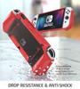 Чехол Mumba Nintendo Switch OLED 2021, органическая модель EL, защитный чехол TPU Grip, совместим с Nintendo Switch OLED и контроллером